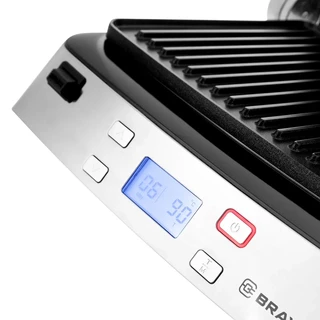 Электрогриль Brayer BR2006, серебристый 