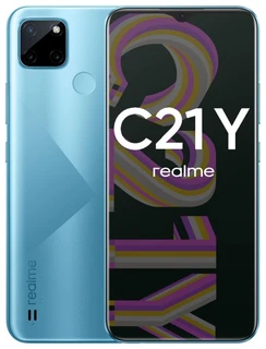 Смартфон 6.5" Realme C21Y 4Гб/64Гб Голубой