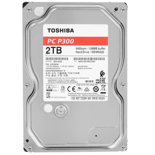 HDD накопитель 3.5" Toshiba P300 2TB (HDWD220UZSVA) 