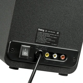 Колонки 2.0 Dialog Jazz AJ-13 Black 