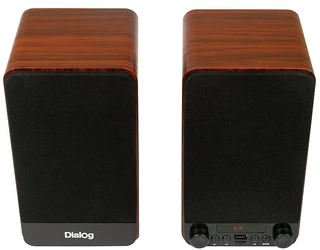 Колонки 2.0 Dialog Jazz AJ-13 Brown 