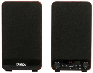 Колонки 2.0 Dialog Jazz AJ-13 Brown 