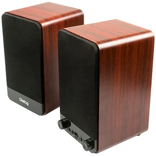 Колонки 2.0 Dialog Jazz AJ-13 Brown 