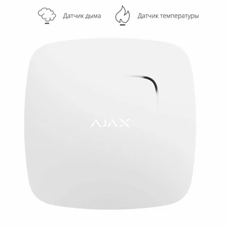 Датчик задымления и температуры Ajax FireProtect