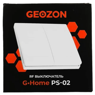 Умный выключатель GEOZON PS-02, белый 