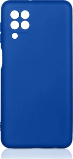 Чехол силиконовый с микрофиброй DF для Samsung Galaxy M32 