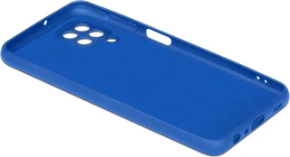 Накладка DF для Samsung Galaxy M32, синий 