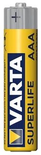 Батарейка AAA Varta Superlife LR03-4BL 