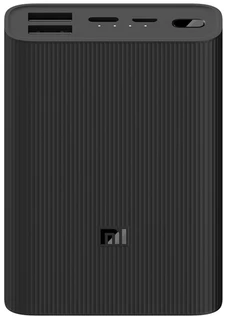 Внешний аккумулятор Xiaomi Mi Power Bank 3 Ultra compact, 10000 мАч, черный 