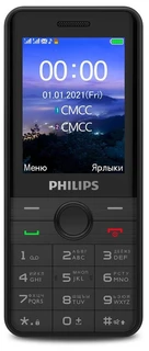 Сотовый телефон Philips Xenium E172 Черный 