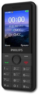 Сотовый телефон Philips Xenium E172 Черный 