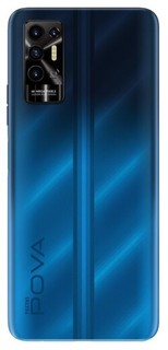 Купить Смартфон 6.9" TECNO Pova 2 4/128GB Energy Blue / Народный дискаунтер ЦЕНАЛОМ
