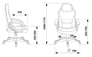 Кресло игровое Zombie 10 