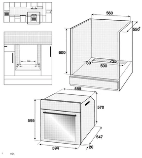 Электрический духовой шкаф Beko BIR25400XMS 
