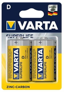 Батарейки VARTA Superlife D/LR20 