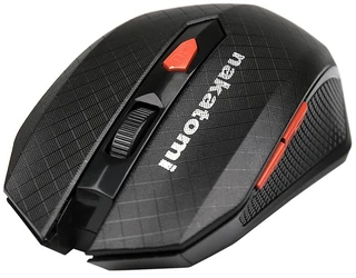 Мышь беспроводная Nakatomi Navigator MRON-08UBT, черный/красный 