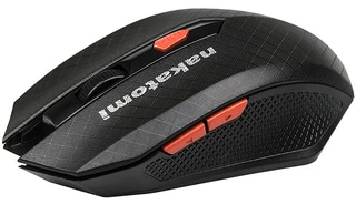 Мышь беспроводная Nakatomi Navigator MRON-08UBT, черный/красный 