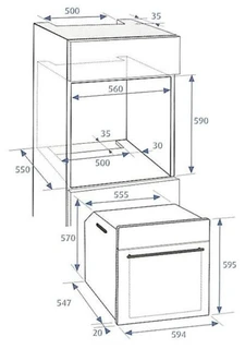 Электрический духовой шкаф Beko BRE22305X 