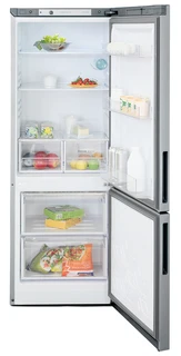 Холодильник Бирюса M6034, металлик 