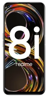 Смартфон 6.6" Realme 8i 4/64GB Space Black 