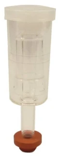 Гидрозатвор 3-камерный бесшумный с резиновым уплотнителем