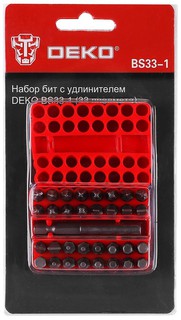 Купить Набор бит DEKO BS33-1 / Народный дискаунтер ЦЕНАЛОМ