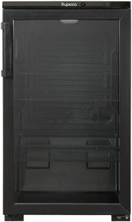 Шкаф-витрина Бирюса L102 Total Black 