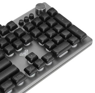 Клавиатура игровая AULA F2028, чёрный/серый 