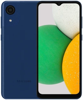 Смартфон 6.5" Samsung Galaxy A03 Core 2/32GB Blue 