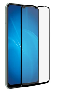Защитное стекло DF с цветной рамкой для Samsung Galaxy A22s (5G)/A22 (5G)