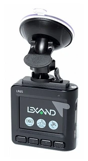 Видеорегистратор LEXAND LR65 Dual, черный 