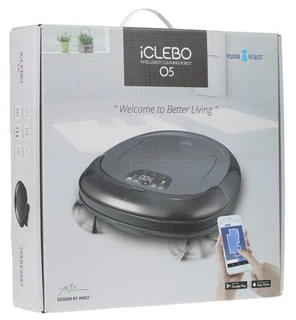 Робот-пылесос iClebo O5 WiFi, черный 