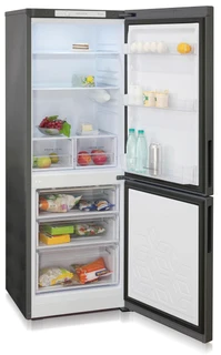 Холодильник Бирюса W6033, матовый графит 