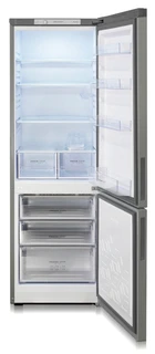 Холодильник Бирюса M6027, металлик 