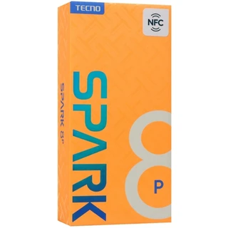 Cмартфон 6.6" TECNO Spark 8P 4/128GB Blue 