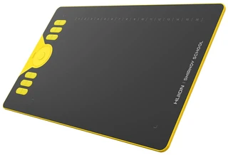 Графический планшет HUION HS610 А4 желтый/черный 