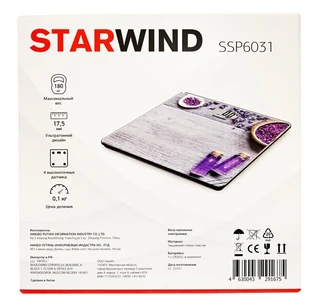 Весы напольные STARWIND SSP6031 