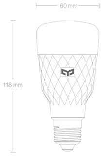 Умная лампа Yeelight Smart LED Bulb W3 White 
