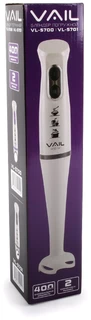 Блендер погружной VAIL VL-5701, белый/черный 