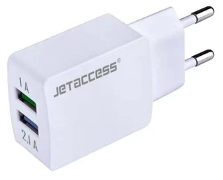 Сетевое зарядное устройство JET.A UC-Z25, белый