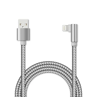 Кабель JET.A JA-DC45 USB 2.0 Am - Lightning 8-pin, 1 м, белый 