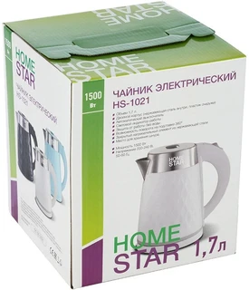 Чайник HOMESTAR HS-1021 белый 