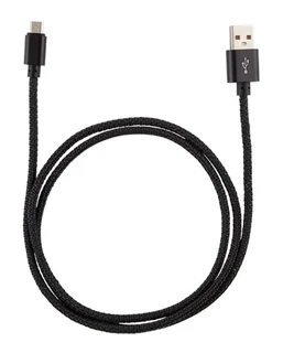 Кабель Energy ET-02 USB - microUSB черный