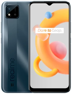 Смартфон 6.52" Realme C11 2021 2Гб/32Гб Серый 