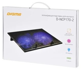 Подставка для ноутбука до 17.3" DIGMA D-NCP170-2 