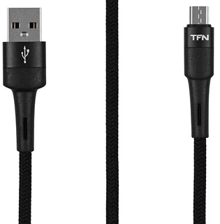 Кабель TFN TFN-C-ENV-MIC1MBK USB - microUSB, 1.2 м, 2 А, черный