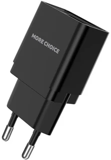 Сетевое зарядное устройство More choice NC33 черный
