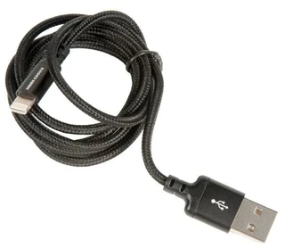Кабель More choice K12i USB 2.0 Am - Lightning 8-pin, 1 м, черный 