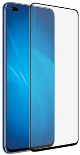 Защитное стекло DF с цветной рамкой (fullscreen+fullglue) для Huawei Nova 8/ Nova 9/ Honor 50 