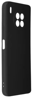 Чехол силиконовый с микрофиброй DF для Huawei Nova 8i/ Honor 50 Lite 